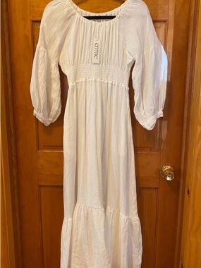 NWT Emme Mama “Eliza” Maxi Maternity/Nursing Dress